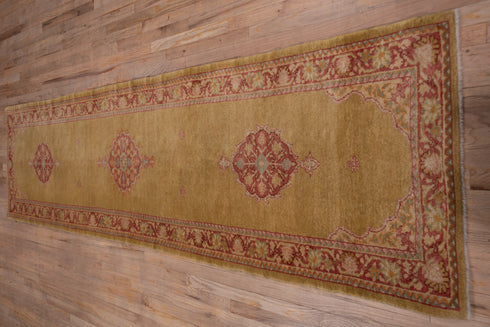 Antique Oushak Runner Rug (2' x 11')